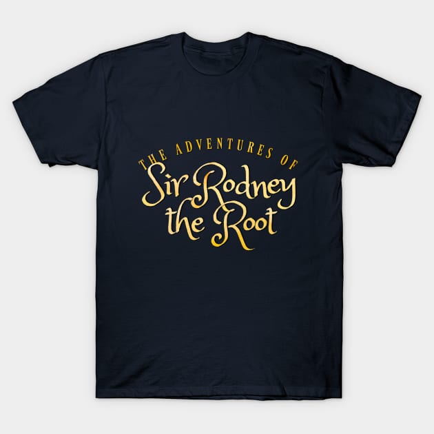 Sir Rodney Logo Yellow T-Shirt by TalkingFishPodcasts